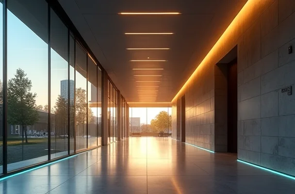 Modern medical facility